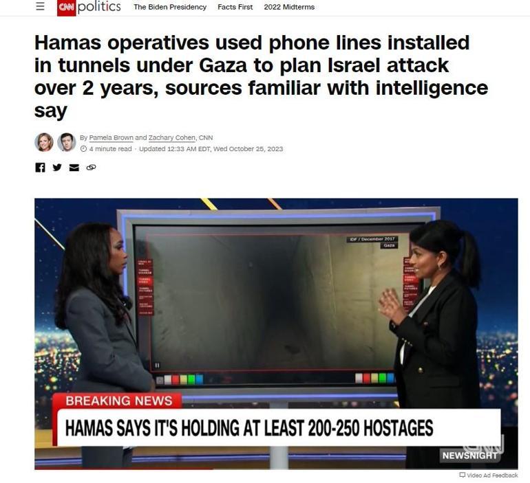 İsrail ve ABD ajanlarını uyutan taktik! Hamas'ın yeraltına kurduğu gizli düzenek