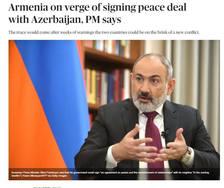 Ermenistan 'Barış Kavşağı'nı duyurdu! Türkiye ve Azerbaycan'ı merkeze koydu