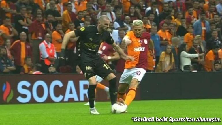 Galatasaray'ın ikinci golünde top çizgiyi geçti mi? Eski hakem canlı yayında açıkladı!