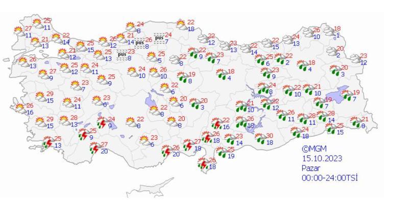 Meteoroloji gün vererek açıkladı! Mevsim normalleri altına düşecek