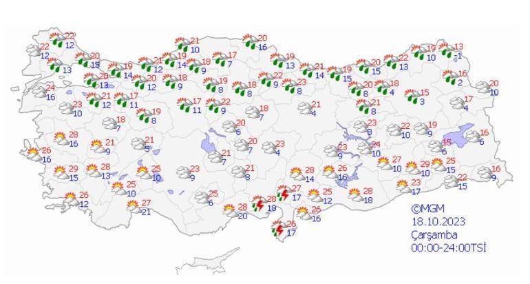 Meteoroloji gün vererek açıkladı! Mevsim normalleri altına düşecek