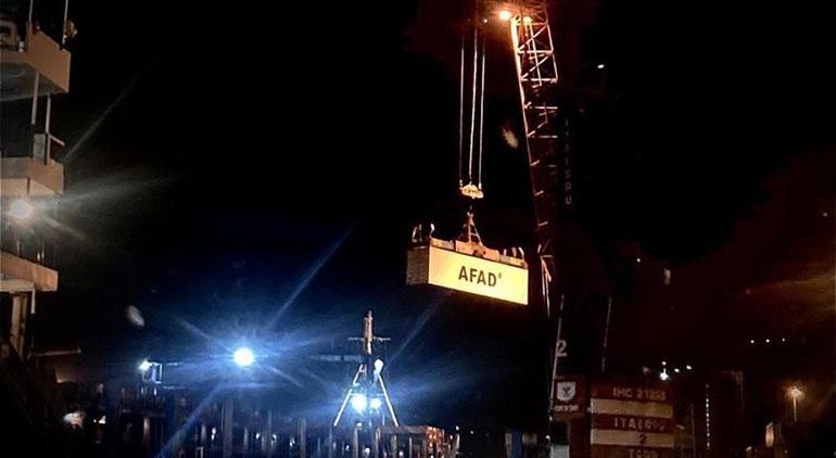 Türkiye'den Filistin'e yardım! 'Bestekar' gemisi Mısır'a ulaştı