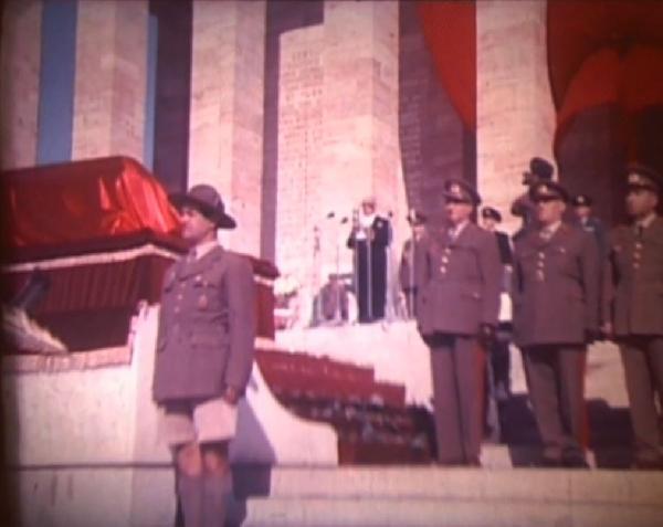 Atatürk'ün naaşının yeni görüntüleri ortaya çıktı! İtalyanlar renklendirdi