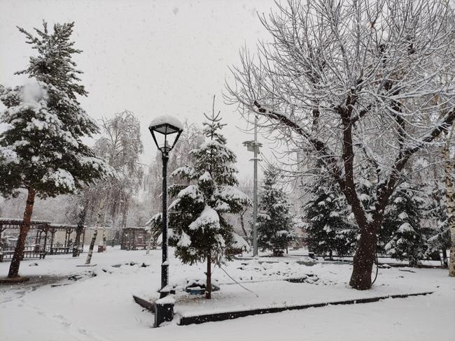 'Türkiye'nin Sibirya'sı! Kar kendini gösterdi