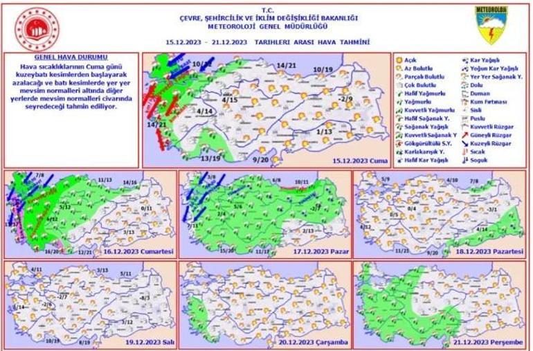 Son dakika: İstanbul dahil 7 il için yeni uyarı! Sağanak yağmur, soğuk havayla birlikte geri dönüyor