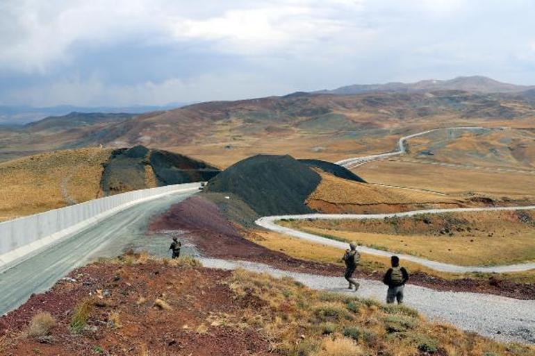 Sınır hattında 10 kilometreden tespit