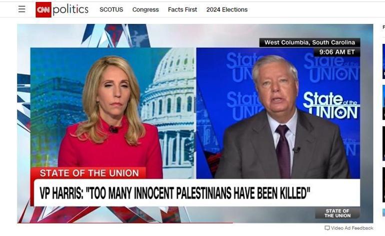 Gazze'deki katliamı böyle savundu! ABD'li senatörden skandal benzetme