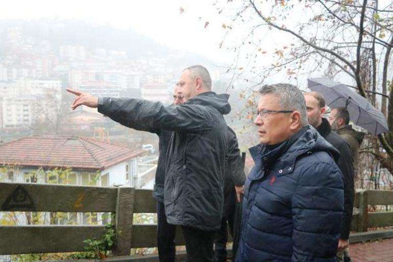 Zonguldak'ta Hastane yolu çöktü: 'Tanı Merkezi' kapatıldı