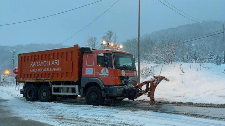 Bolu Dağı geçişi Ankara istikameti ağır taşıt trafiğine kapatıldı