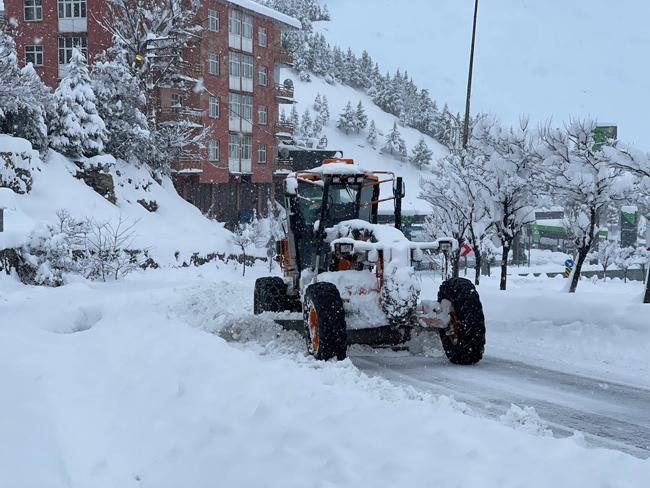 Kar esareti! 355 köy ve mezra yolu ulaşıma kapandı, kara yoluna çığ düştü