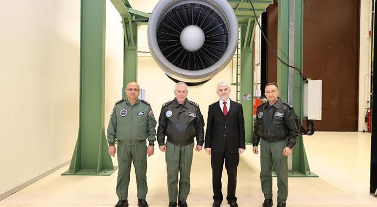 Hava Kuvvetleri Komutanı Kadıoğlu'dan TEİ’ye ziyaret