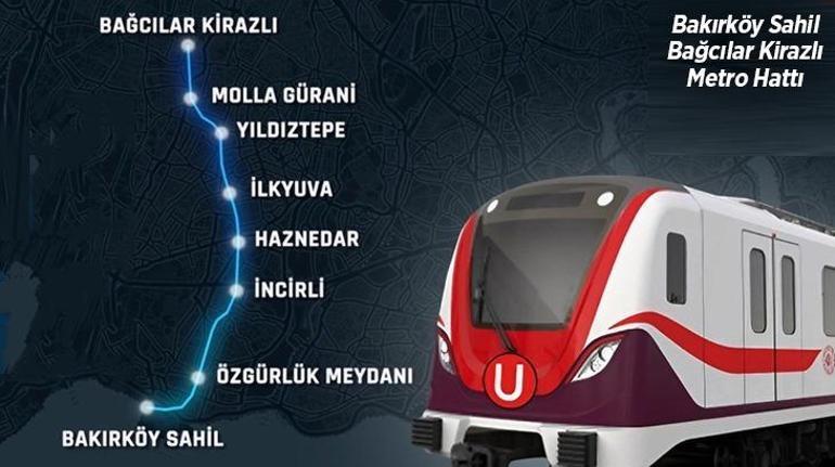 İstanbul’un yeni metrosu bugün açılıyor! Günde 1 milyon yolcuya hizmet verecek