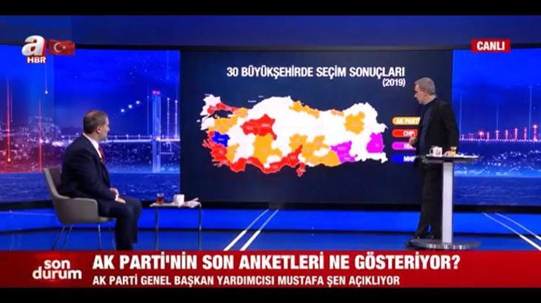 İşte AK Parti'nin İstanbul anketi! Murat Kurum mu İmamoğlu mu önde? Mustafa Şen canlı yayında sonuçları açıkladı