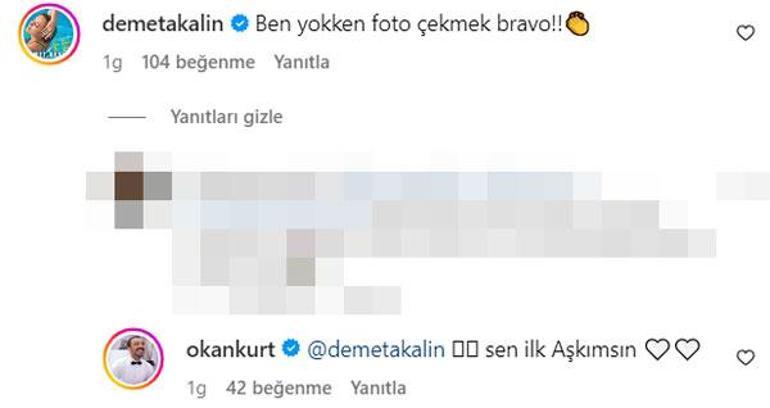 Okan Kurt'tan Demet Akalın'a: Sen ilk aşkımsın!