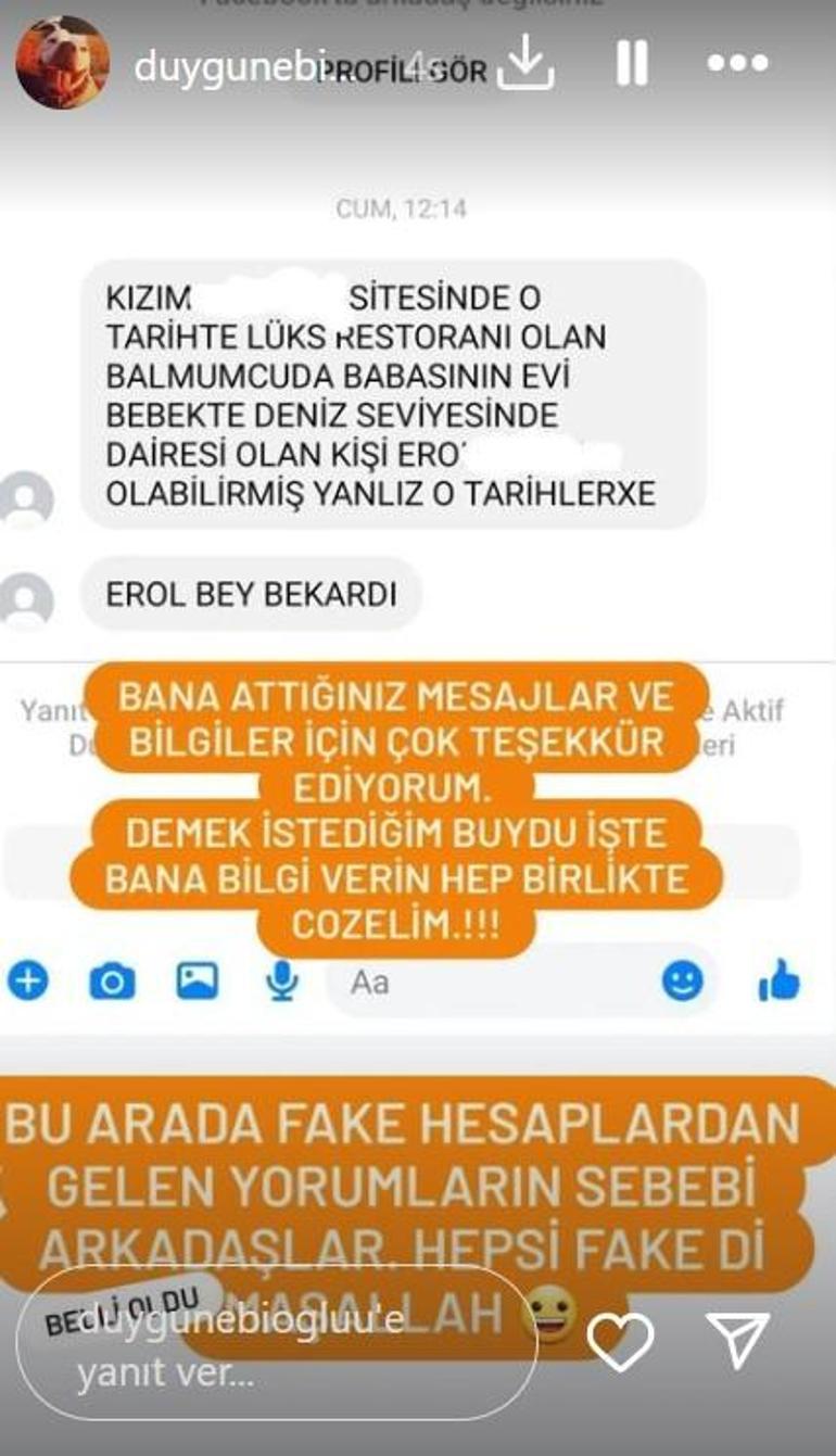 Nüfusta 'Erol' yazıyordu! Duygu Nebioğlu'na gelen mesaj kafa karıştırdı