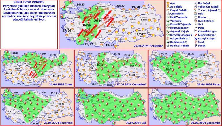 Son dakika... Meteoroloji’den flaş uyarı! Bugün 44, yarın 35 kentte ‘sarı’ alarm: Pazar gününe dikkat