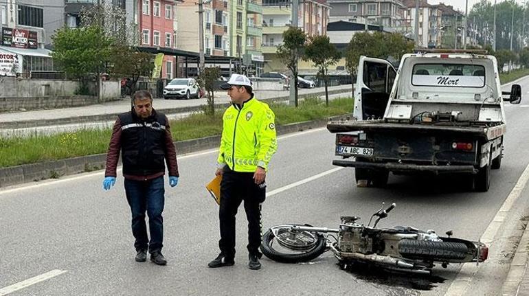 Bartın'da motosiklet sürücüsünün feci ölümü! 150 metre sürüklendi
