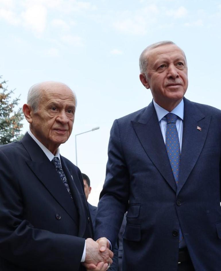 Son dakika: Ankara'da Erdoğan-Bahçeli görüşmesi başladı! İşte masadaki konular