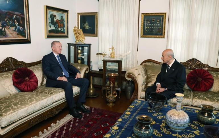 Son dakika: Ankara'da Erdoğan-Bahçeli görüşmesi başladı! İşte masadaki konular