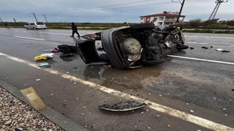 Malatya'da korkunç kaza! Otomobil kontrolden çıktı: 7 yaralı