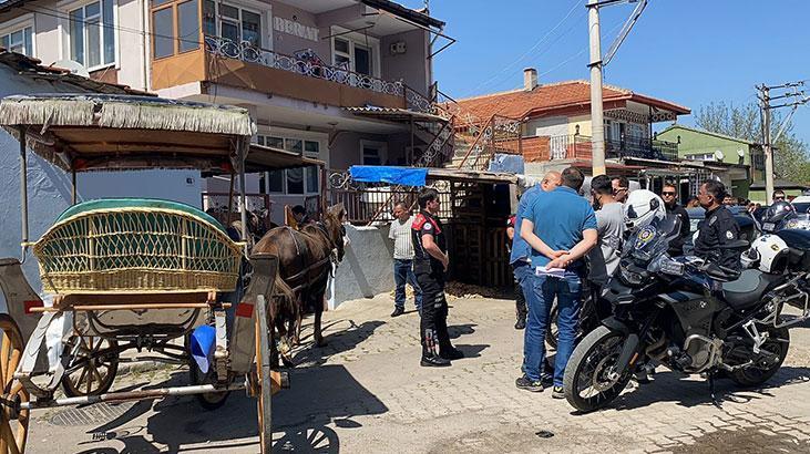 Edirne'de faytoncuların tartışması silahlı kavgaya döndü!