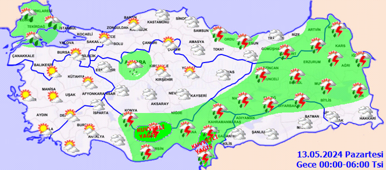 Adana ve Hatay'da sağanak yağış! Meteoroloji'den yeni uyarı geldi